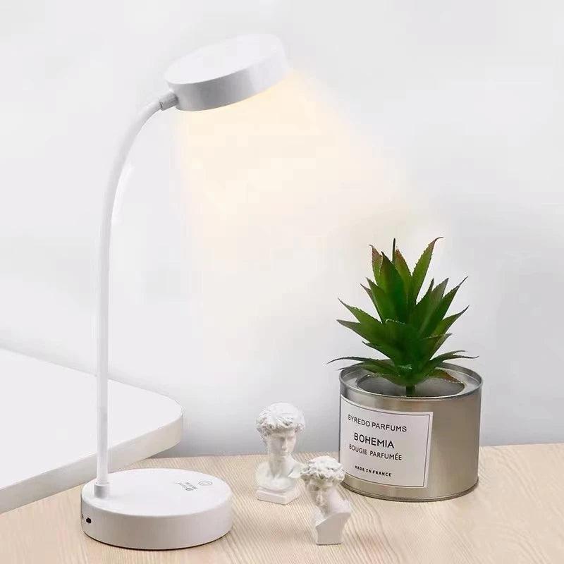 Luminária LED Recarregável Touch - Iluminação Flexível de Mesa - abc lar