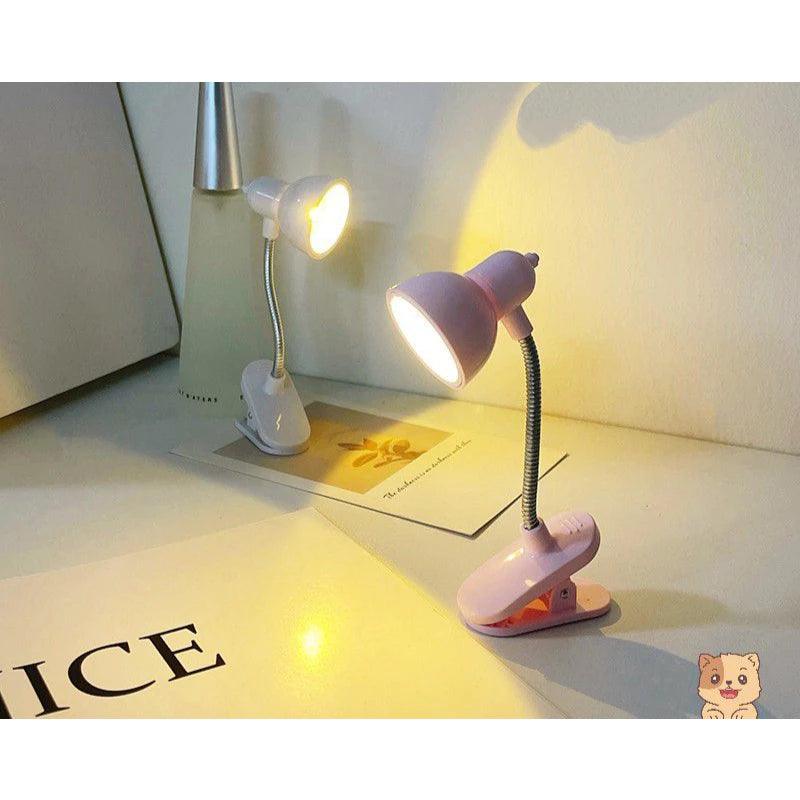 Mini Luminária LED Flexível Portátil para Leitura de Livros - abc lar